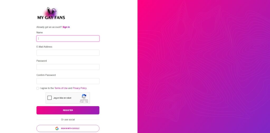 Become a Gay creator